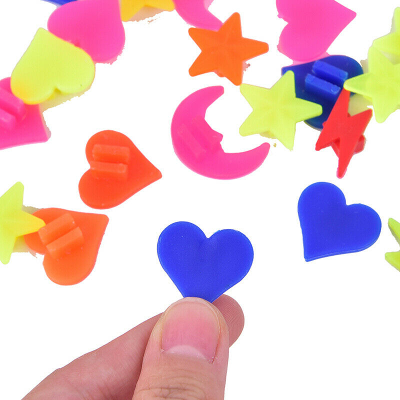 36PCS Bicycle Wheel Spoke Plastic Beads Multi Color Children Clips Dec.l8
