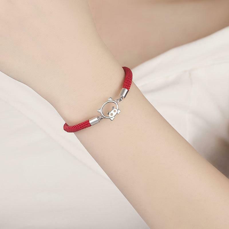 2019 New Year New Bracelet Pig Lucky Red Rope High Quality Bracelets Wild