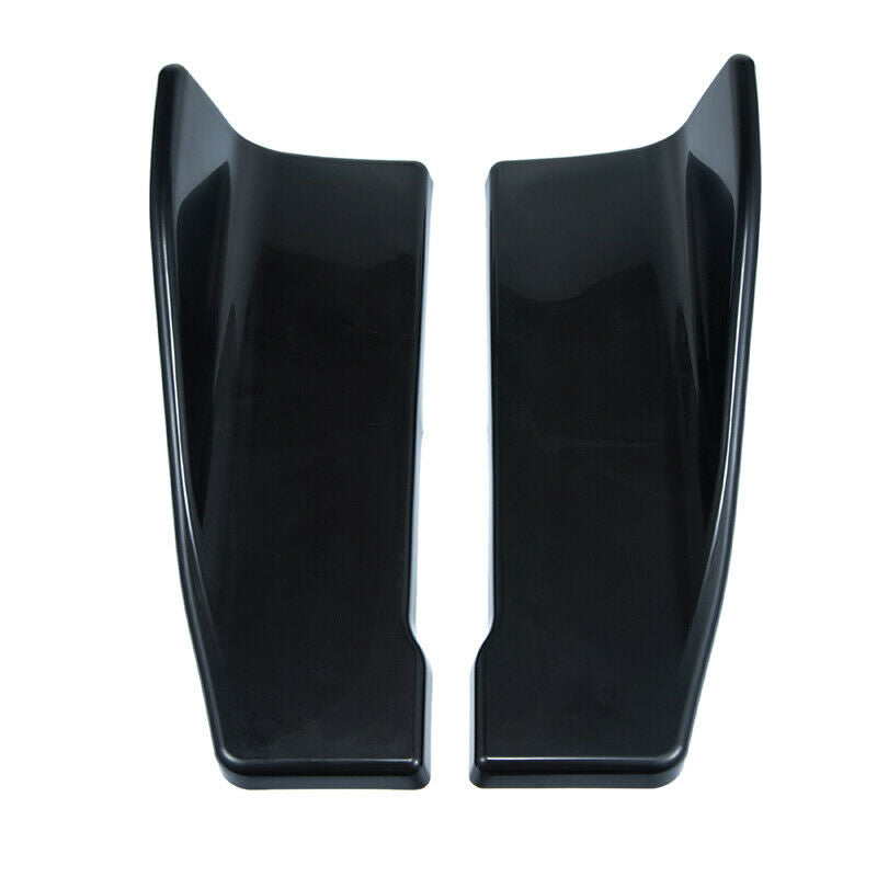 Car Auto  Bumper Spoiler Rear Lip Canard Diffuser Wrap Angle Shovel Side Skirt