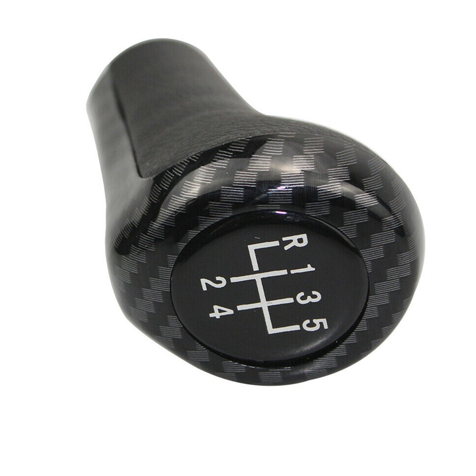5 Speed MT Manual Gear Shift Knob Carbon Fiber For BMW 1 3 5 6 Series X1 X3 X5