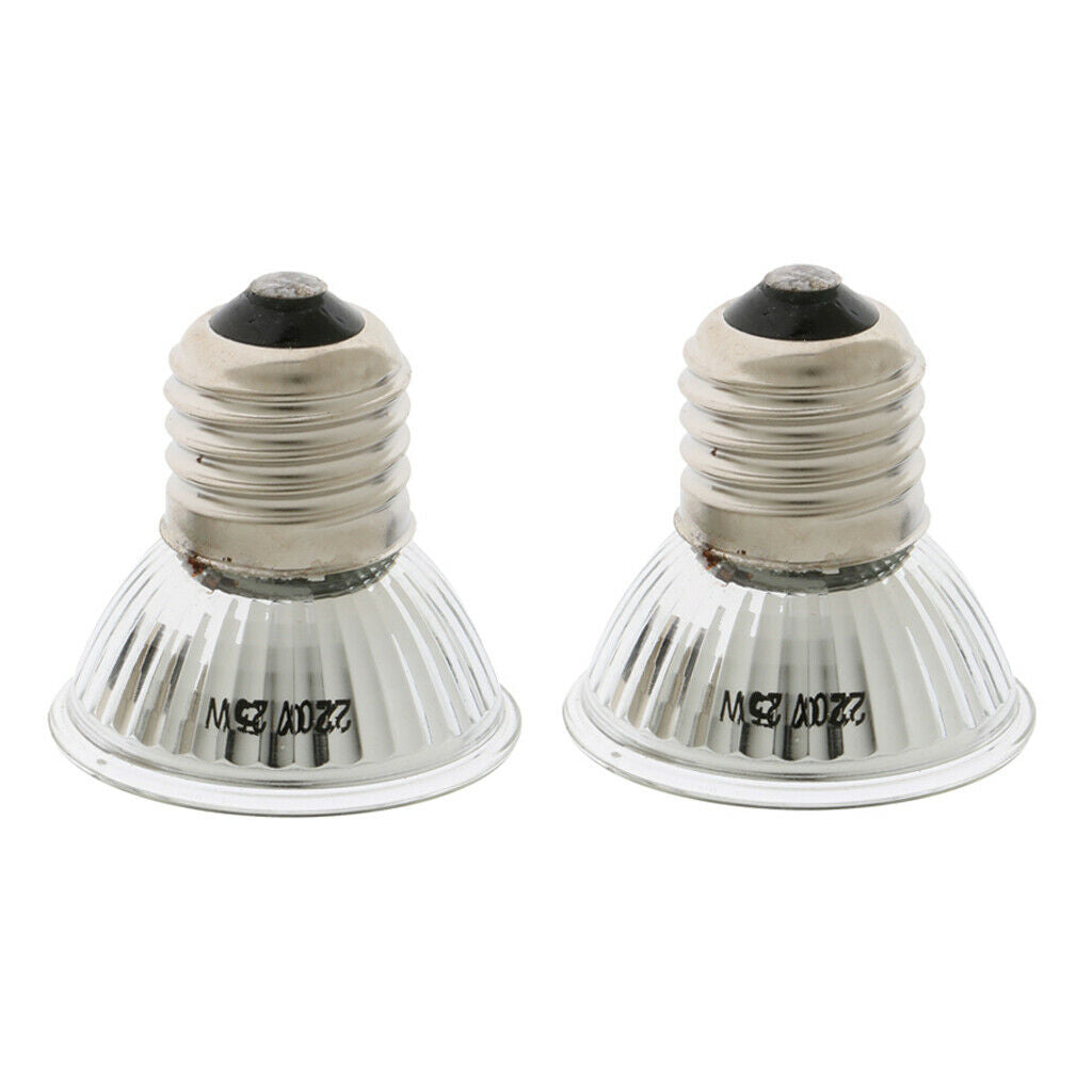 4Pieces Pet Breeding Heating Bulb Lamp Reptiles Pet Reptile Pet Brooder Lamp