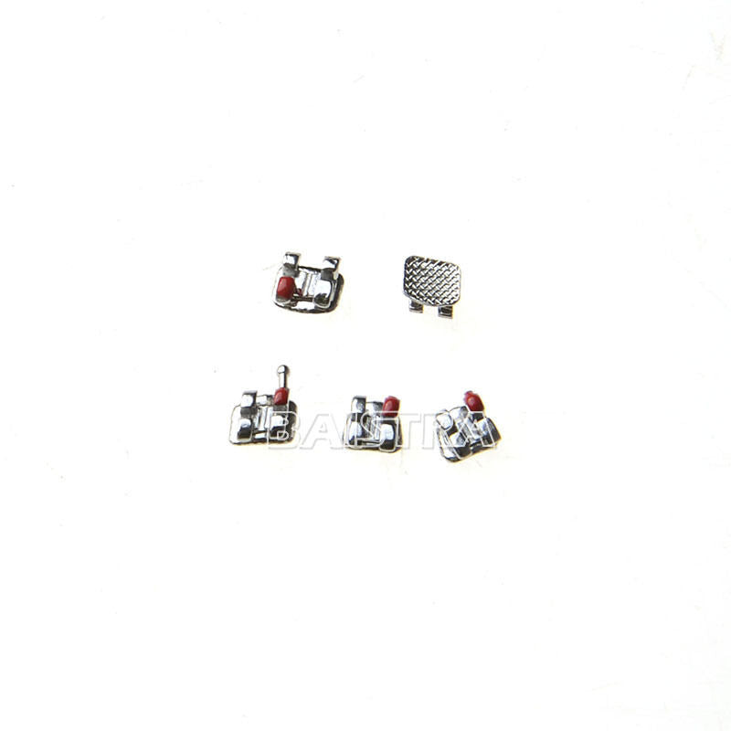 50xDental Ortho Brackets Mini Roth 018 3 Hooks Metal Braces