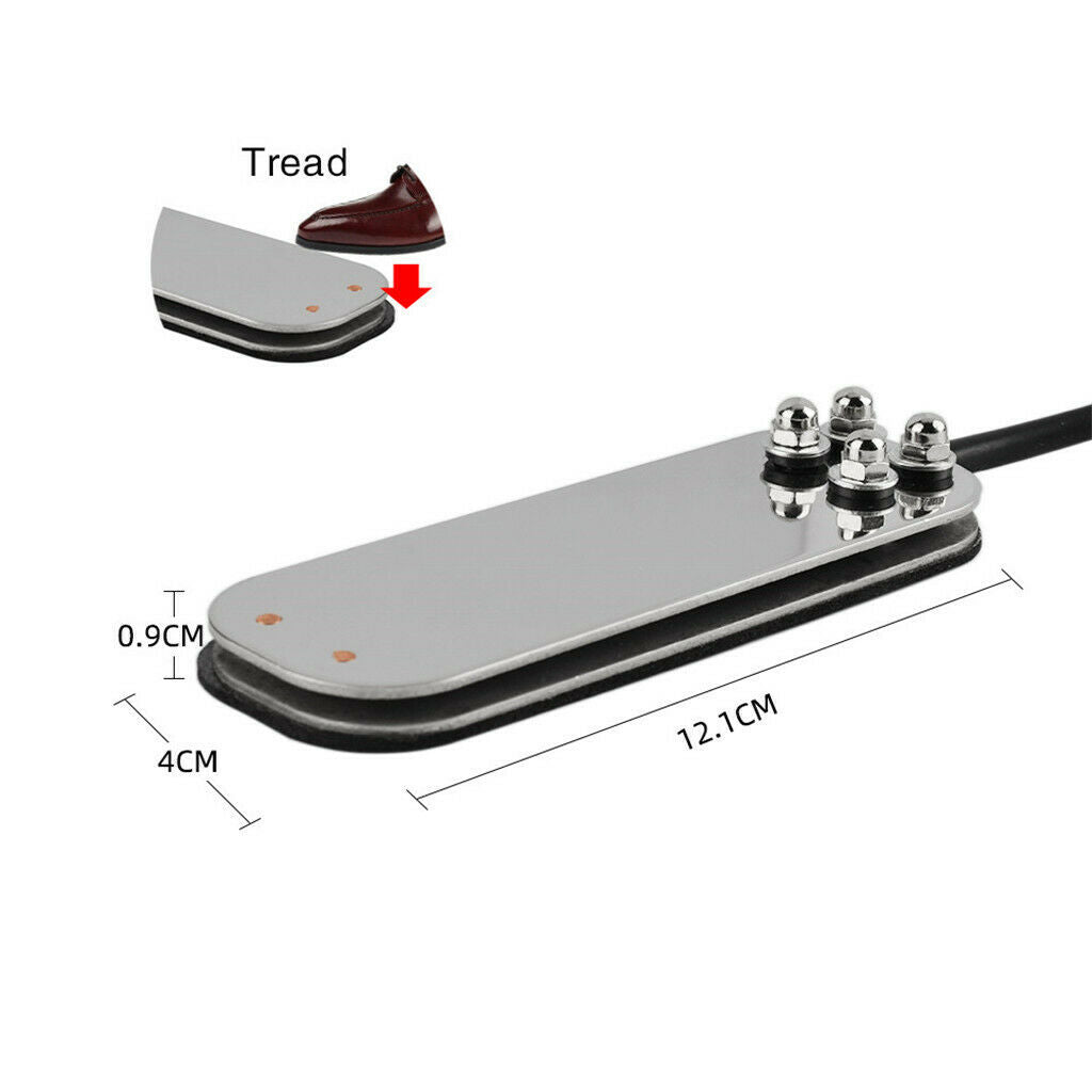 Stainless Steel Anti-slip Tattoo Foot Pedal Tattoo Motor Machine Supplies