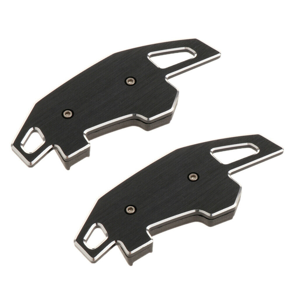 Pair Aluminum Gear Shift Steering Wheel Extension Paddle Shifter For VW MK7