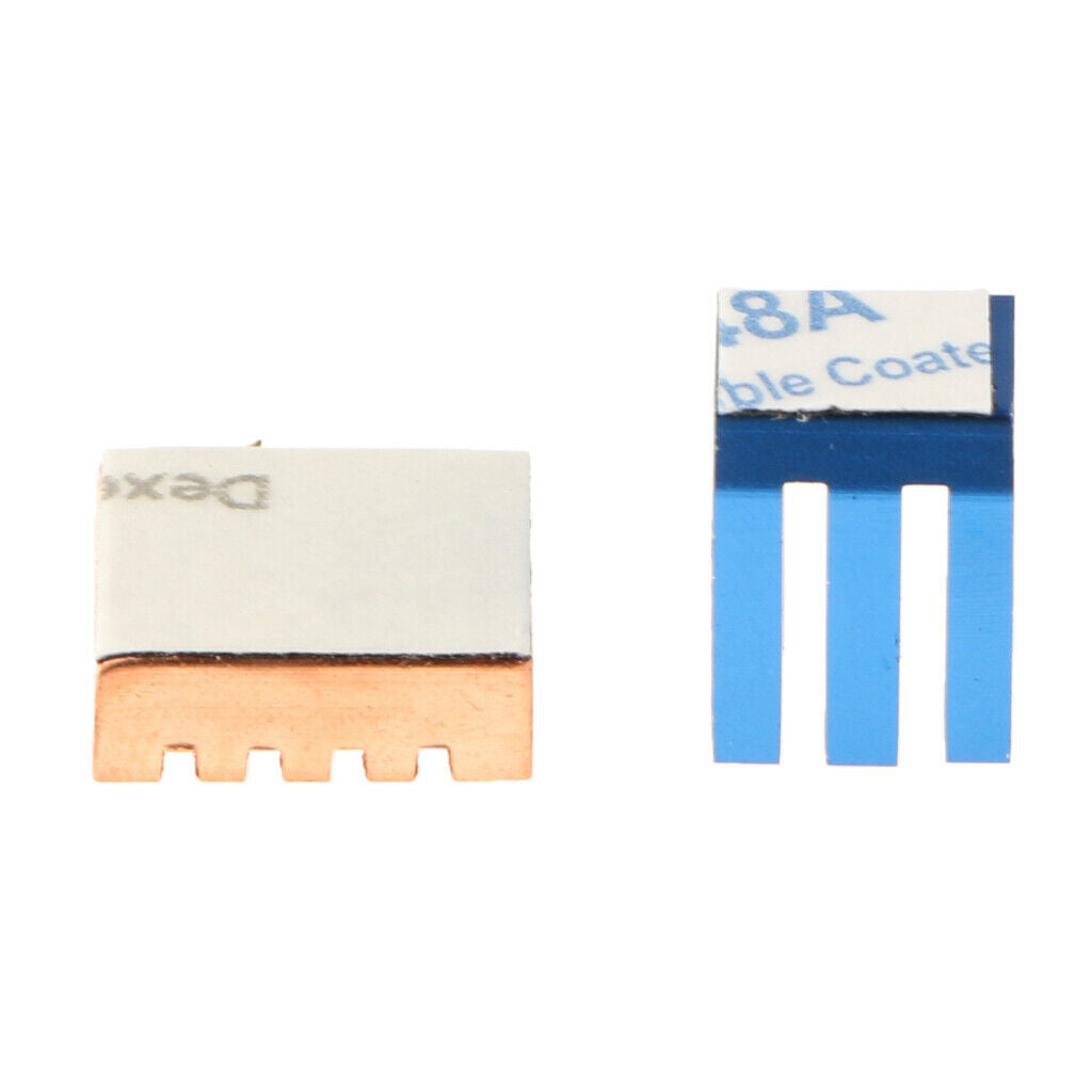 Copper Aluminium Cooling Kit Heat Sinks with Thermal Pad for Raspberry Pi