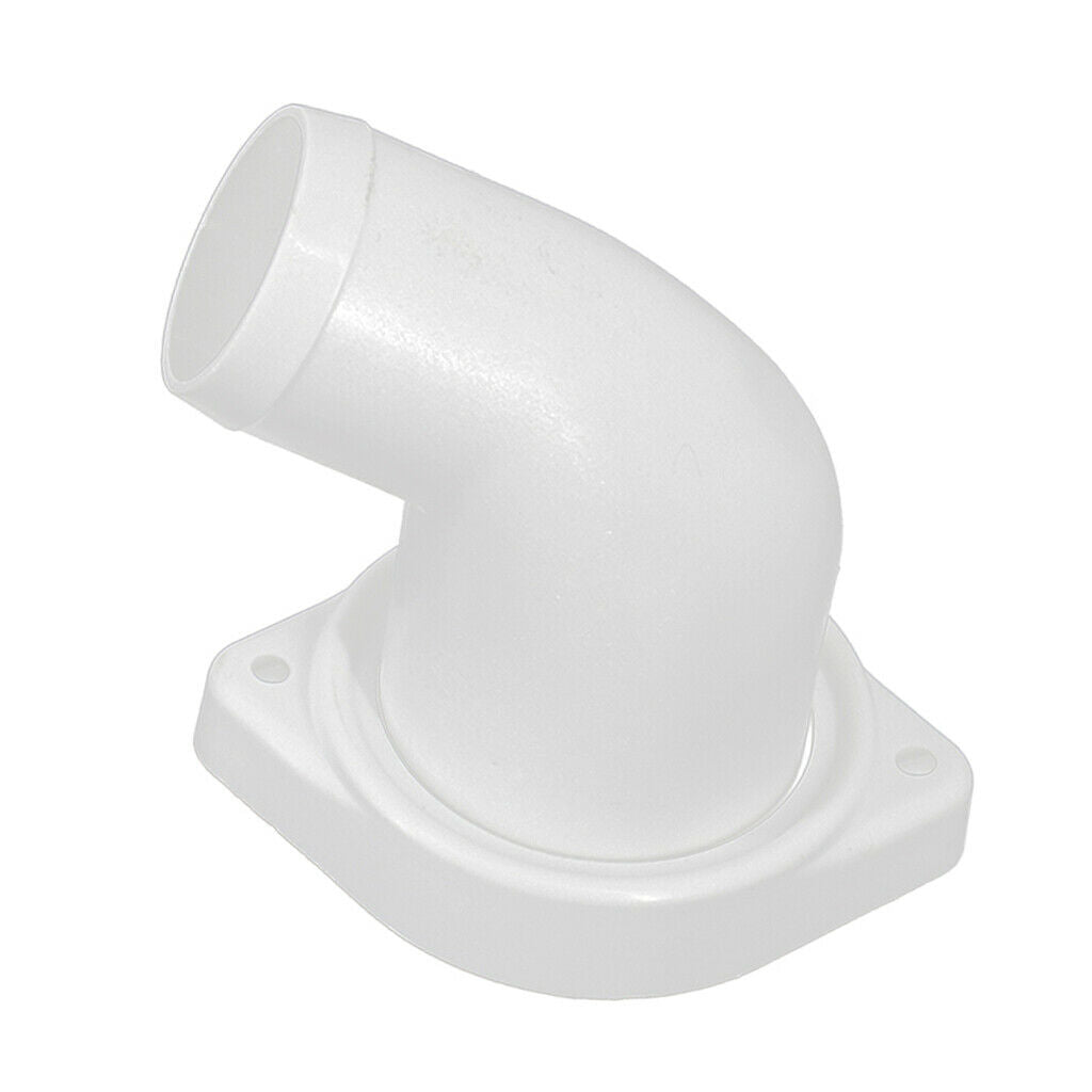 Premium Elbow Pipe Connector Toilet Accessories Kit for Marine RV Boat