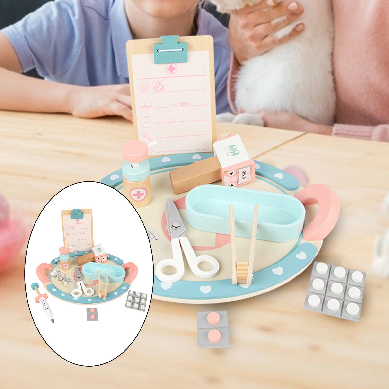 11pcs kids children simulation first aid kits with role play toys