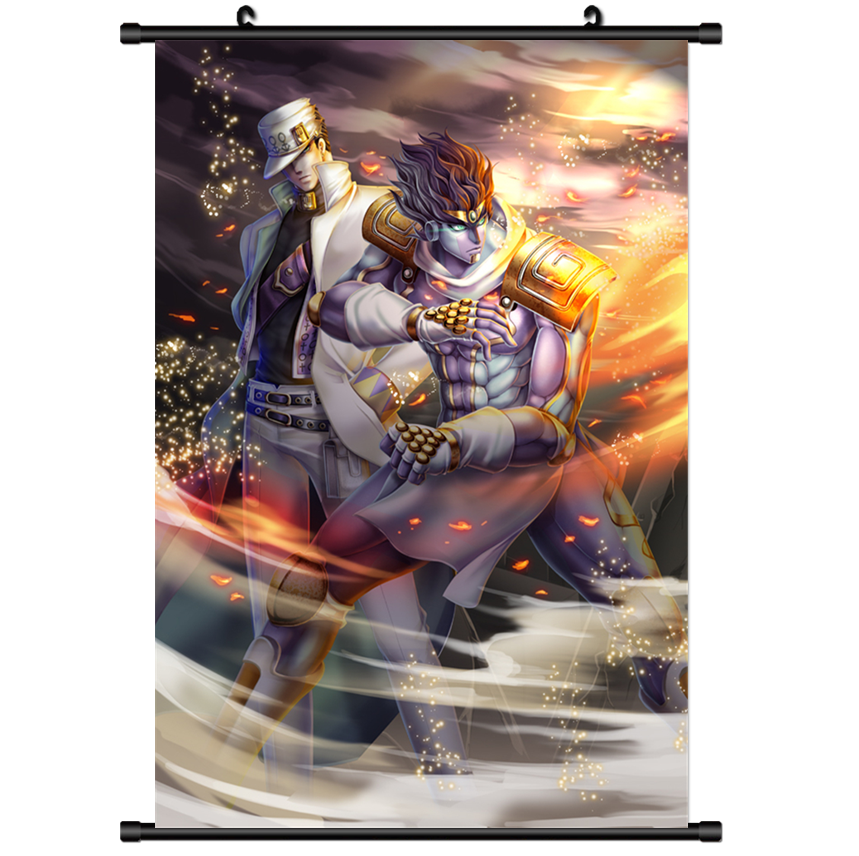 JoJo no Kimyou na Bouken Jojo Bizarre Adventure Jotaro Wall Poster Scroll 2594