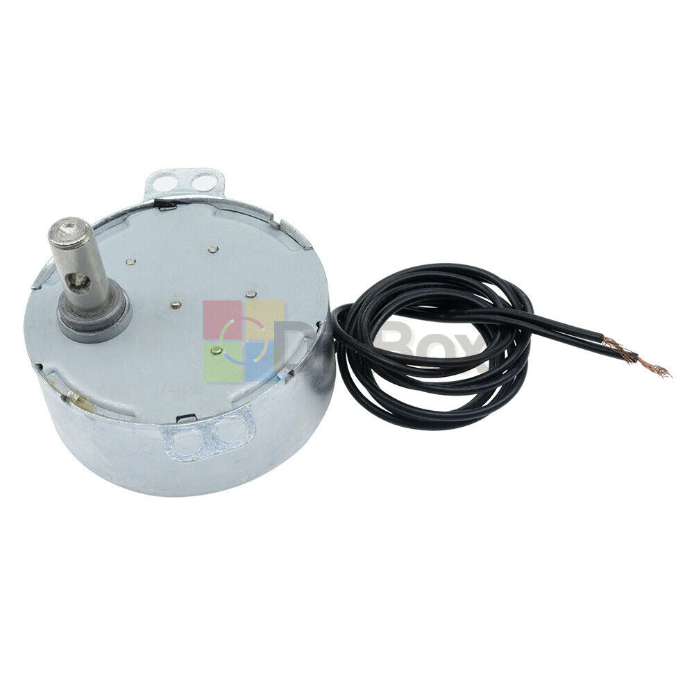 2PCS AC 220V-240V TYC-50 Synchronous Motor 5-6RPM CW/CCW 4W Torque 4KGF
