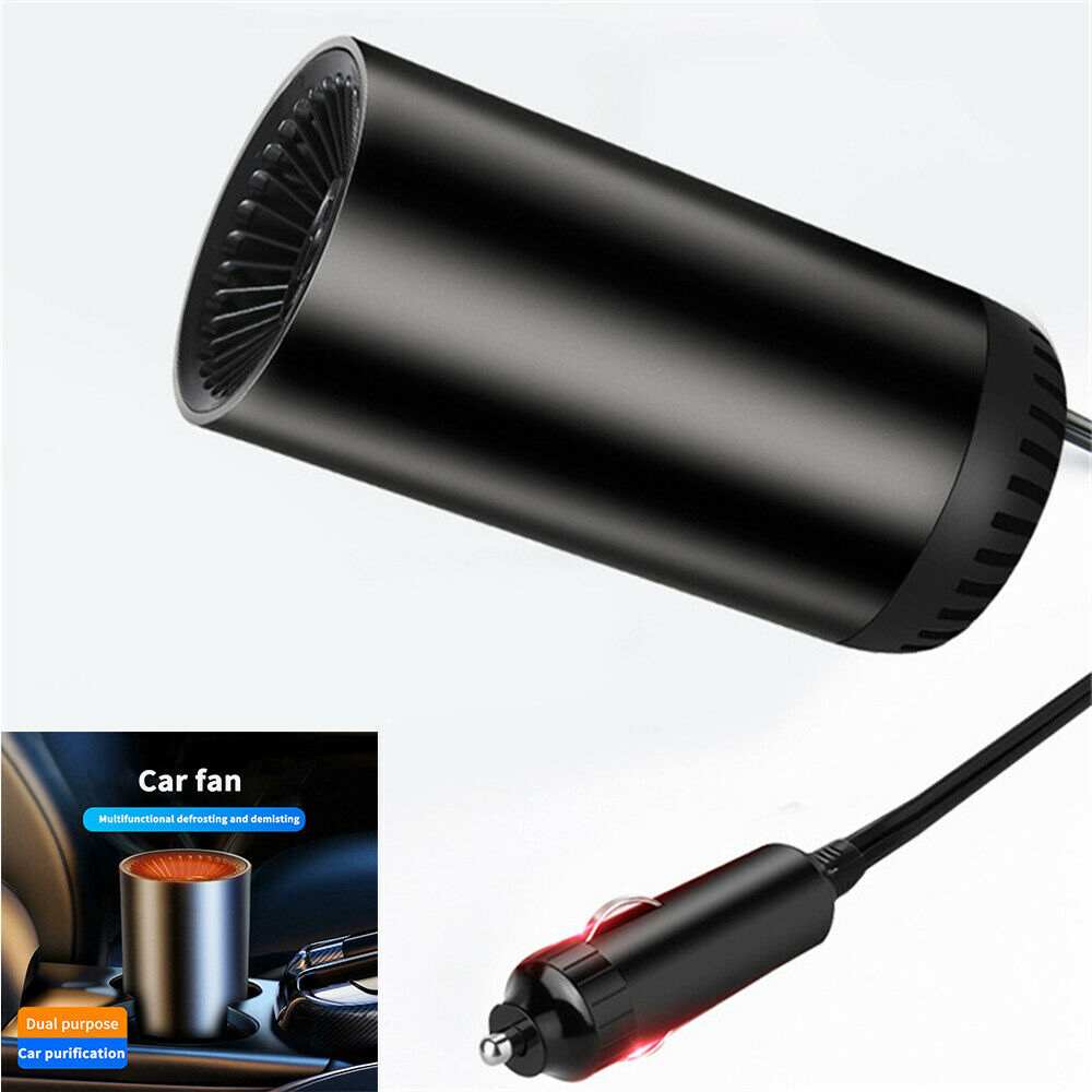 200W Car Heater Heating Cooling Fan Defroster Demister 3 In 1 DC 12V Universal