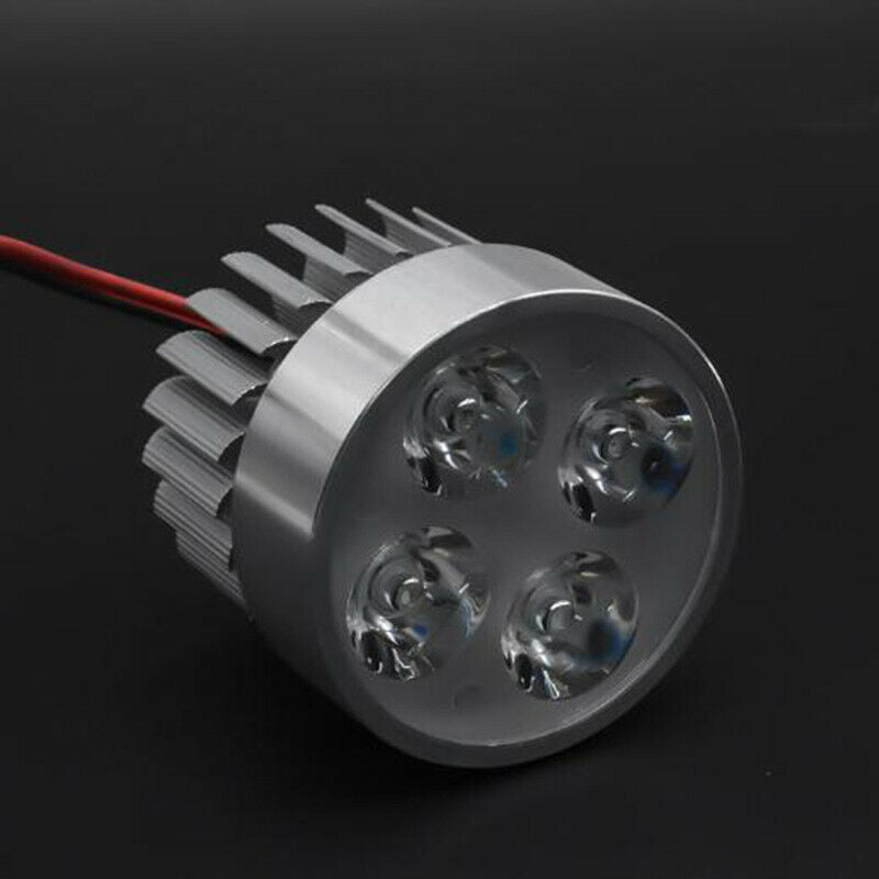 4LED Motorcycle Headlight Spot Light DRL Driving Fog Lamp Waterproof 12-85.l8