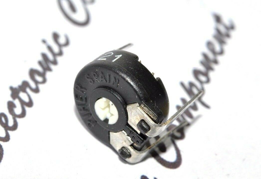 10pcs - PIHER 5K PT10 V10 Trimmer Resistor  10mm Round TOP ADJUST