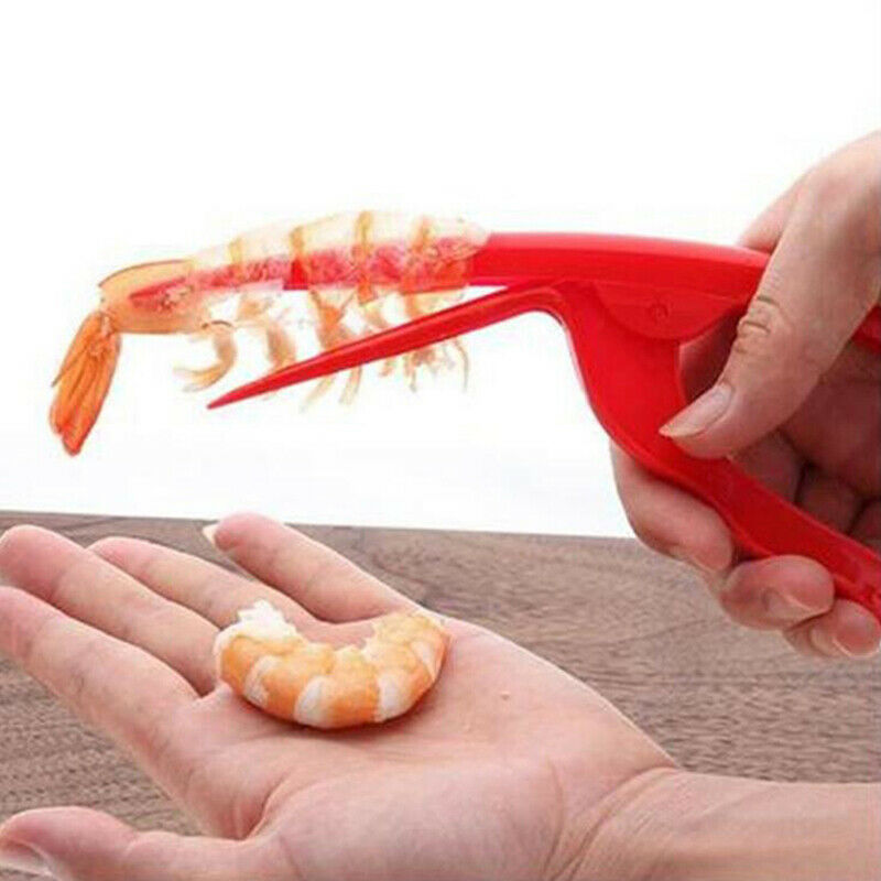 Plastic Quick Shrimp Peelers Deveiners Peel Prawn Seafood Tools Kitchen GadY1