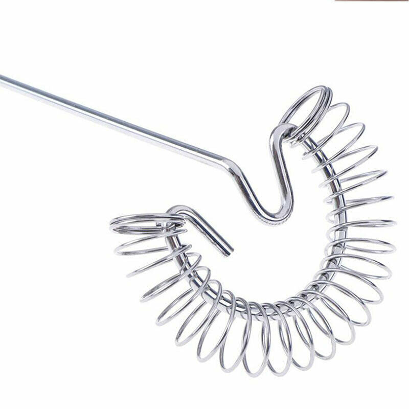 Manual Egg Beater Stainless Steel Spring Coil Mixer Egg Stirring Kitchen .l8