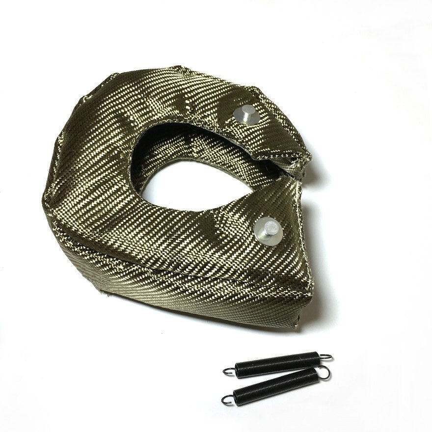 Universal T3 Titanium Turbo Blanket Heat Shield Barrier Turbo charger Cover Wrap