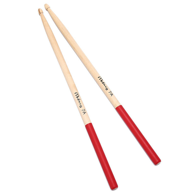 1 pair 40.6cm drum sticks 7a wood drum sticks for beginner and childrenS NkX SJ