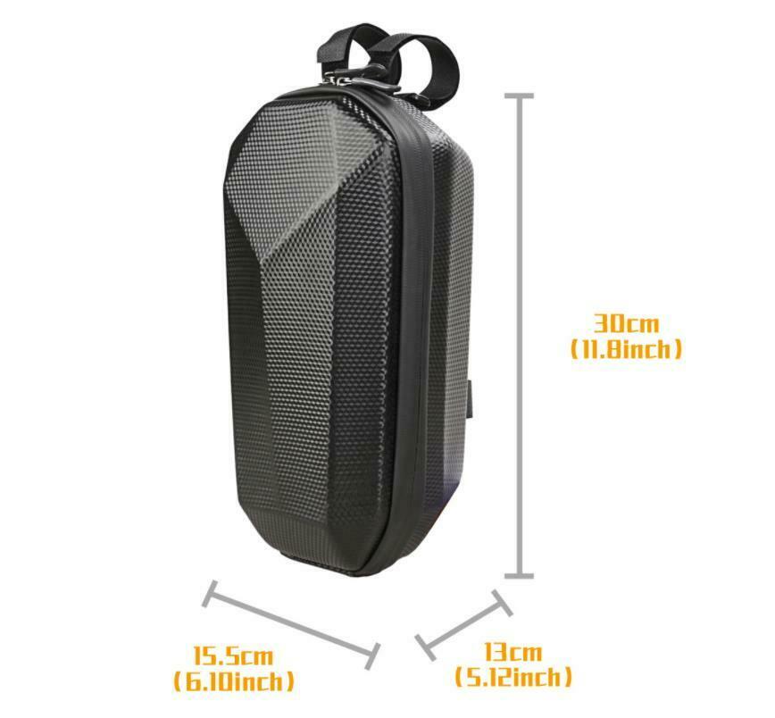 Hard Shell Bag EVA Waterproof Front Scooter Bag Folding Bicycle Storage Bag