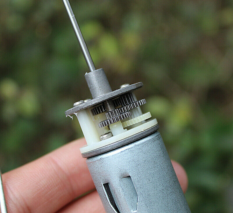 DC 3.7V long shaft geared motor forward and reverse small DC long shaft motor