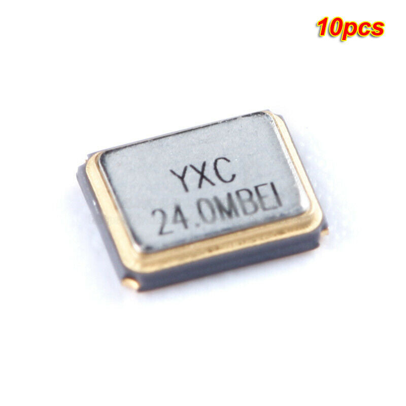 10pcs SMD 24MHz X322524MMB4SI/4P passive quartz resonator crystal oscillator