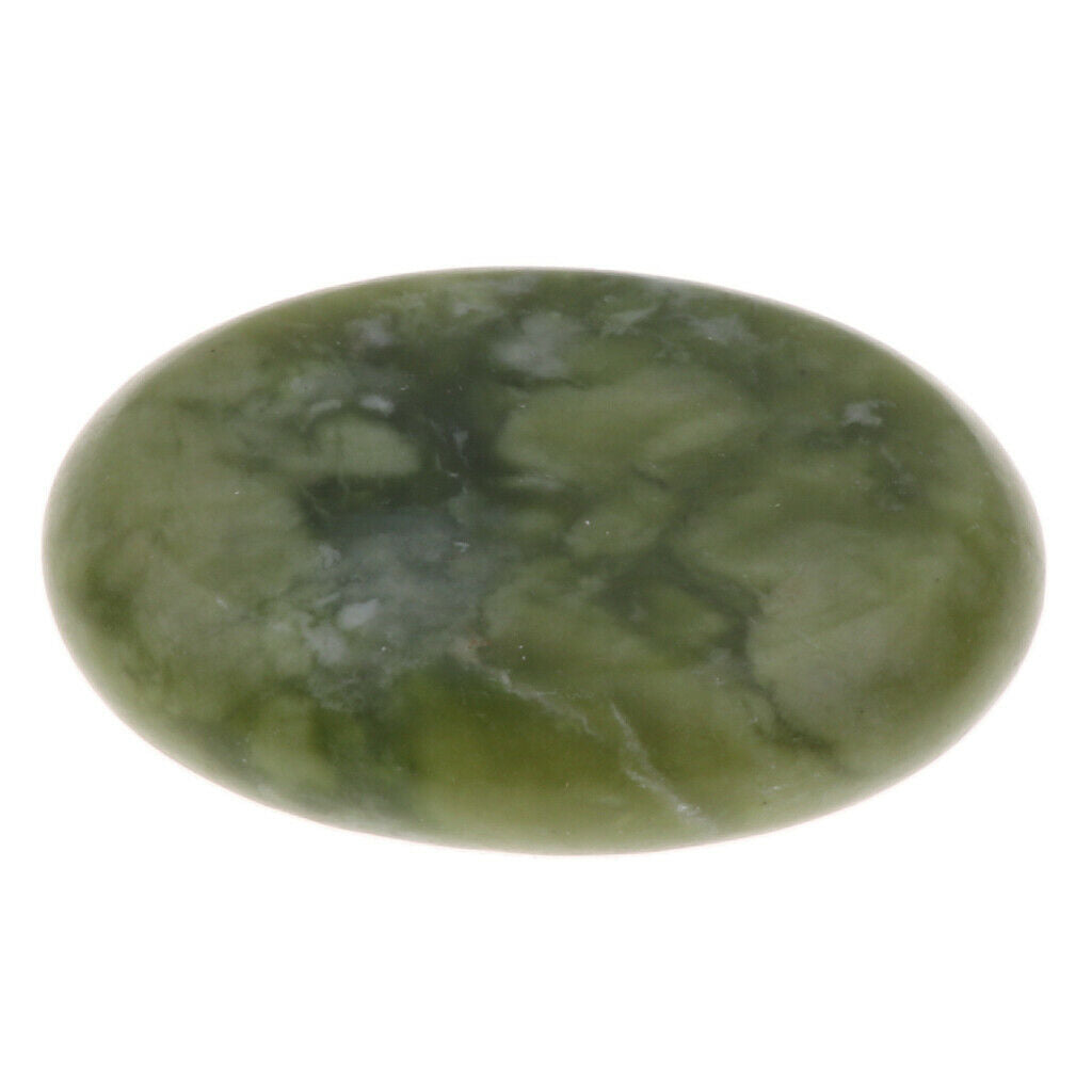 2Pcs Jade Roller Gua Sha Set For Skin Massage Stone Tool Chinese Medicine