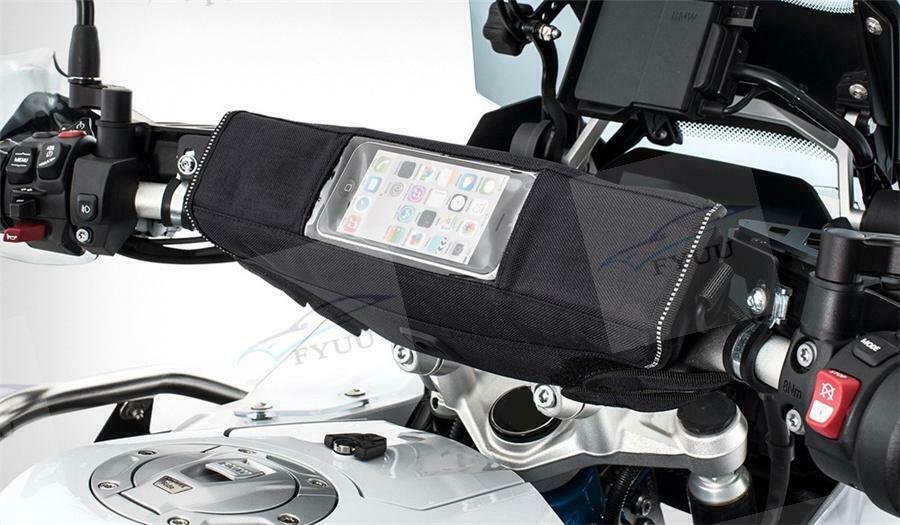 Motorcycle Handlebar Bag Black Dual Sport Adventure FOR BMW R1200GS ADV F700GS