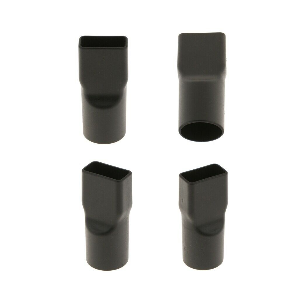 32mm Round to Square Mouth Vacuums Adapter Brush Nozzle Hose Connector 4pcs/set