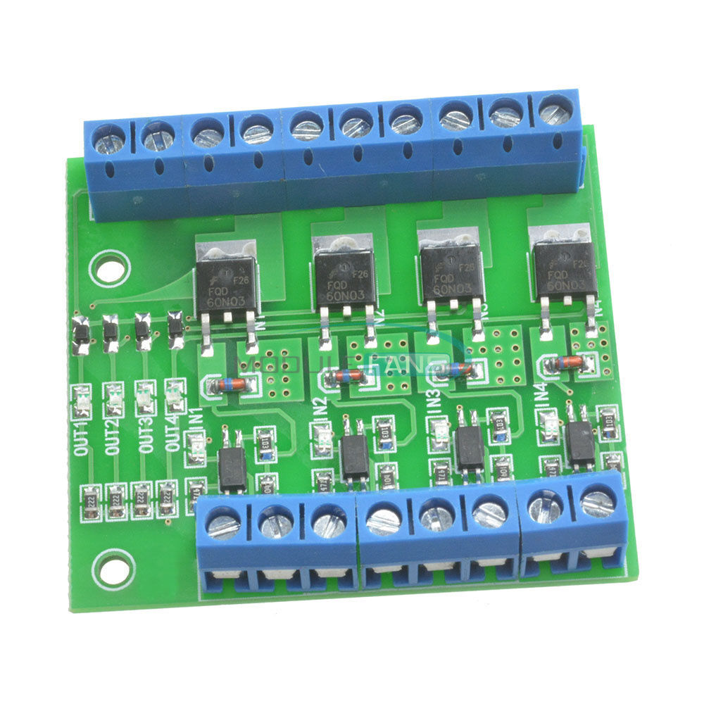 New Trigger Switch Module 4-way FET MOS DC Control for PWM Motor Pump LED O6IM