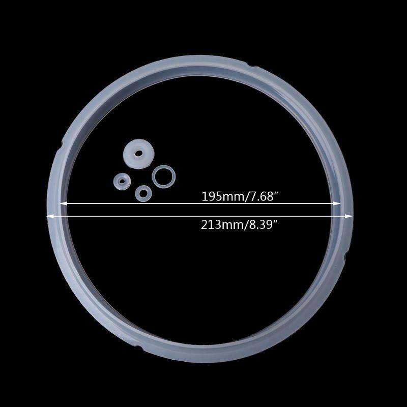 20cm Silicone Rubber Gasket Sealing Ring For Electric Pressure Cooker Parts 3-4L