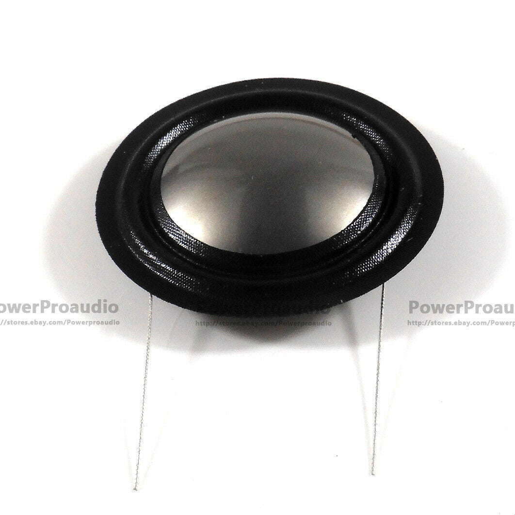 2PCS  25.4mm 25.5mm (1") silk+ Titanium Dome Tweeters ASV voice coil Round Wire