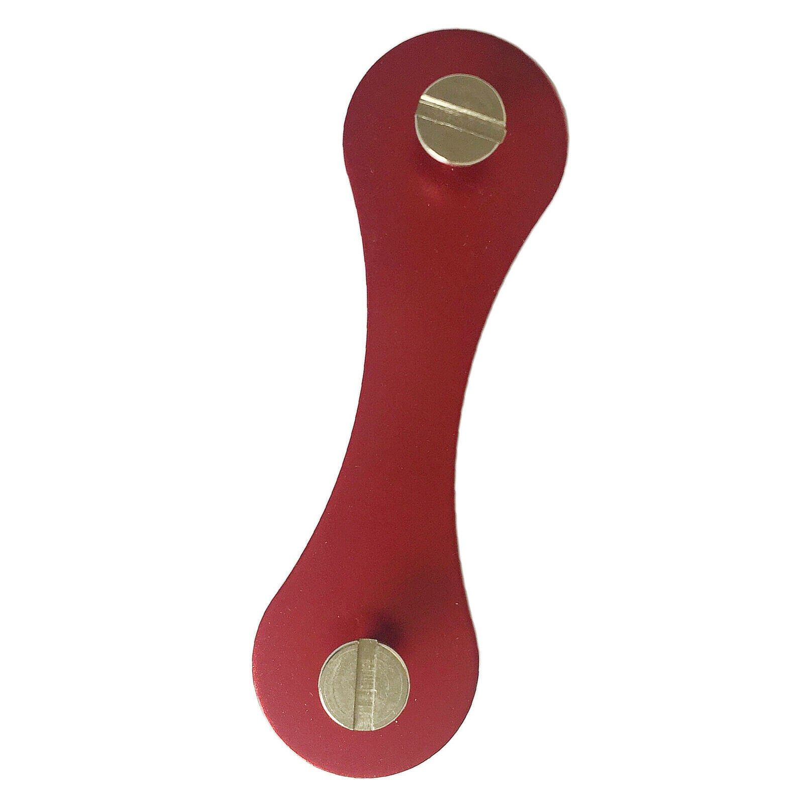 Aluminum Alloy Key Organizer Holder Quickdraw Keychain Smart Clamp Red