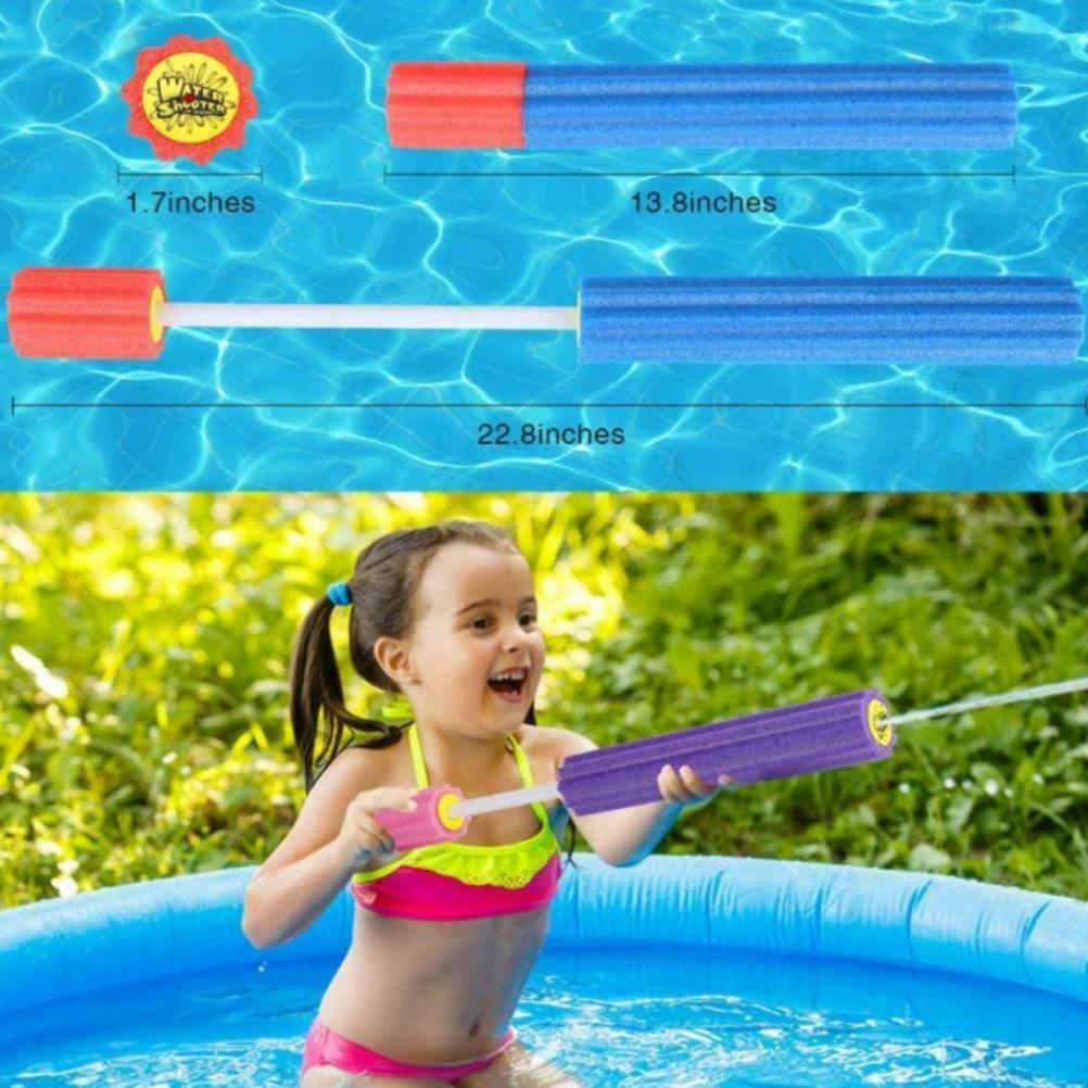 Foam Water Shooter Summer Outdoor Swimming Pool Games Toys for Boys Girls Adults