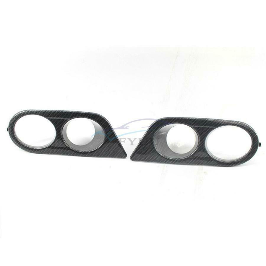 2 Pieces Car Front Left Right Fog Light Covers For BMW E46 M3 2-Door 2001-2006