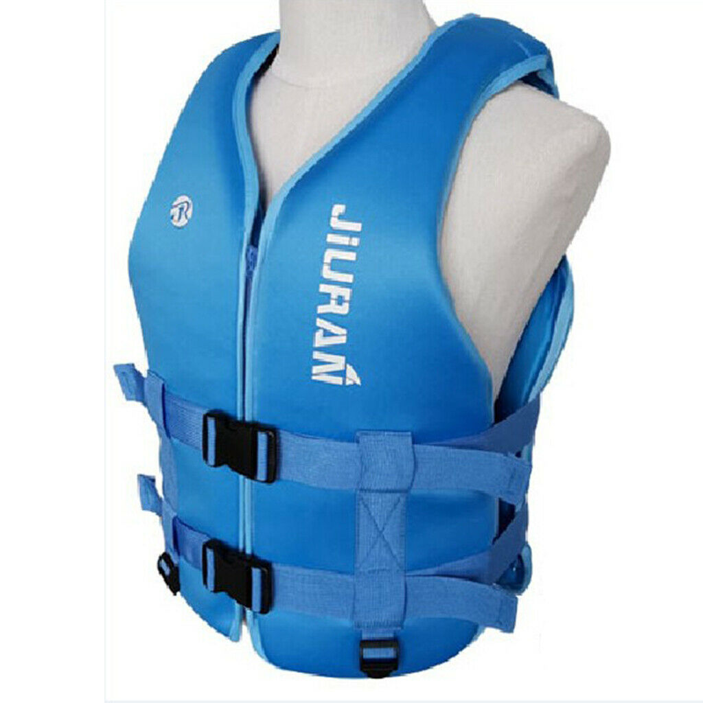 Life Jacket Large Life Vest Buoyancy Aid Emergency Flotation Device Blue