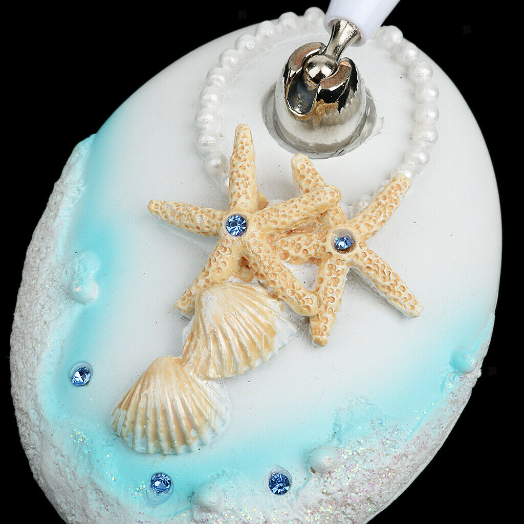 Wedding Party Reception Signing Pen Cockle Starfish Holder Signature Set