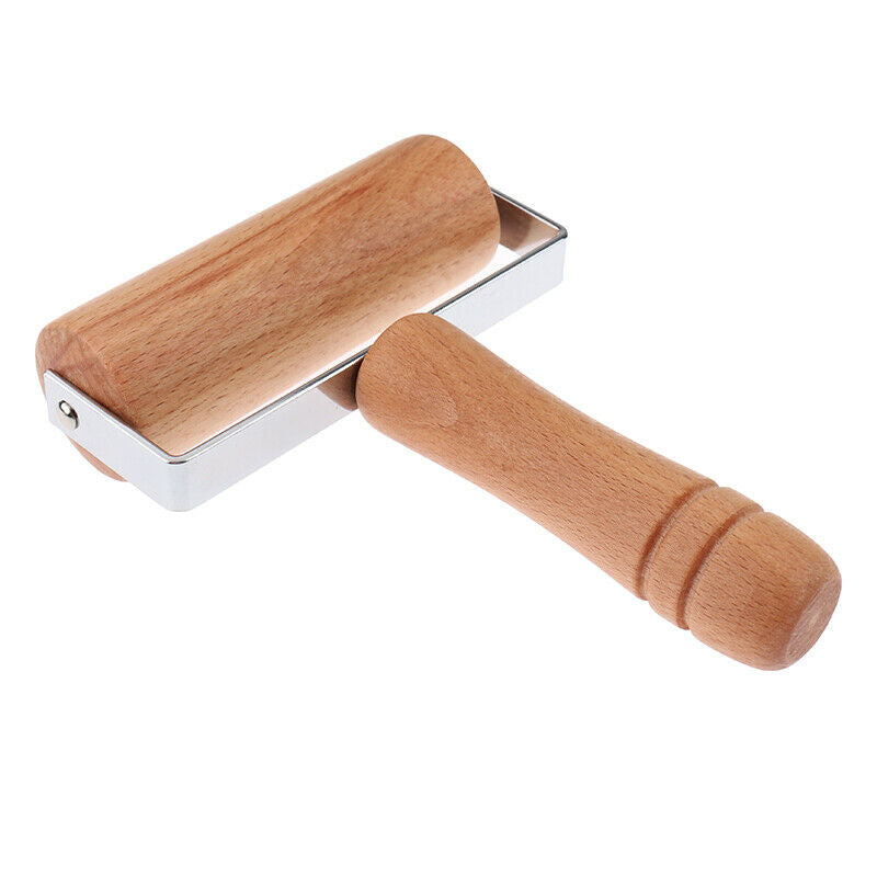 Rolling Pin Pastry Pizza Pasta Hand Rolling Bake Roller Wooden Baking KitcheBDD