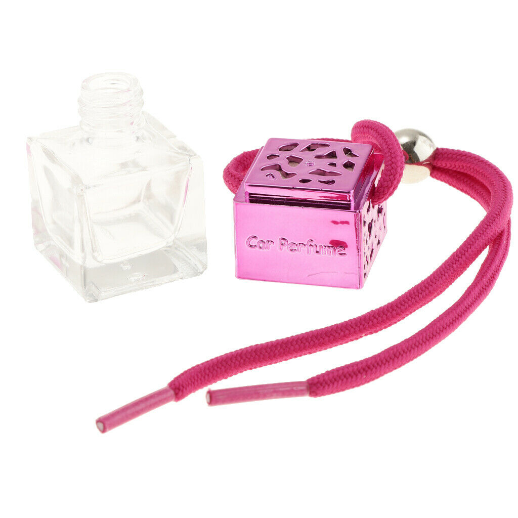 Clear Hanging Air Freshener Bottle 5.5ml Auto Hotel Club Hanging Decoration