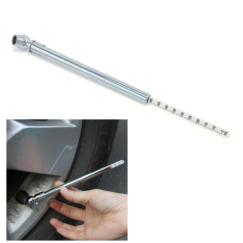 5-50PSI Car Auto Vehicle Motor Tyre Tire Air Pressure Test Meter Gauge Mini Pen