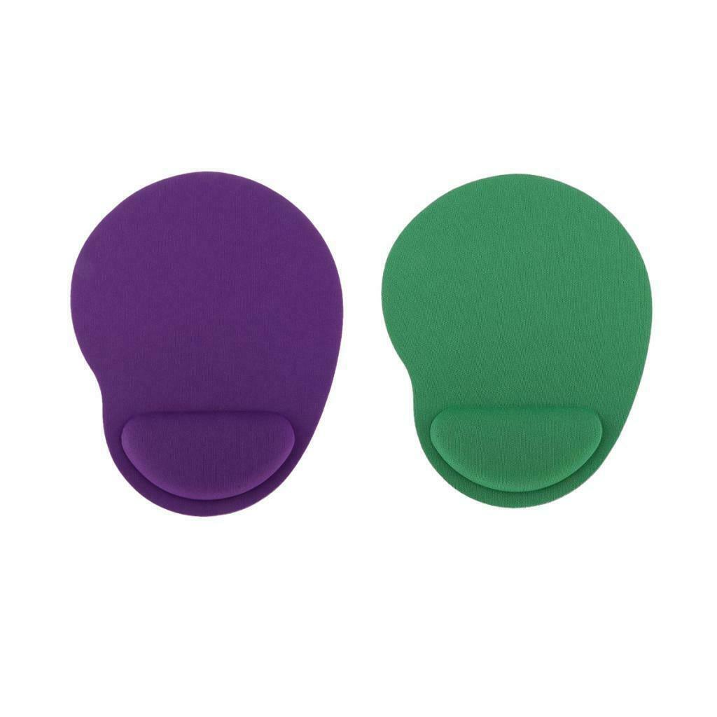 2Pieces Mouse Pad, Ergonomic Mouse Pad with Wrist Rest Support, Gaming Mouse Pad