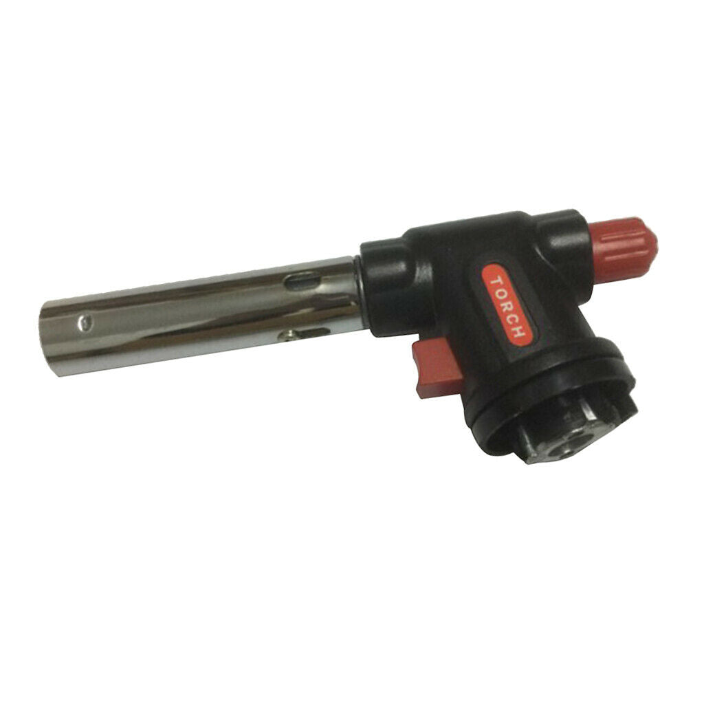 Camping Picnic Gas Torch Butane Burn Flame Gun Outdoor Ignition Flamethrower