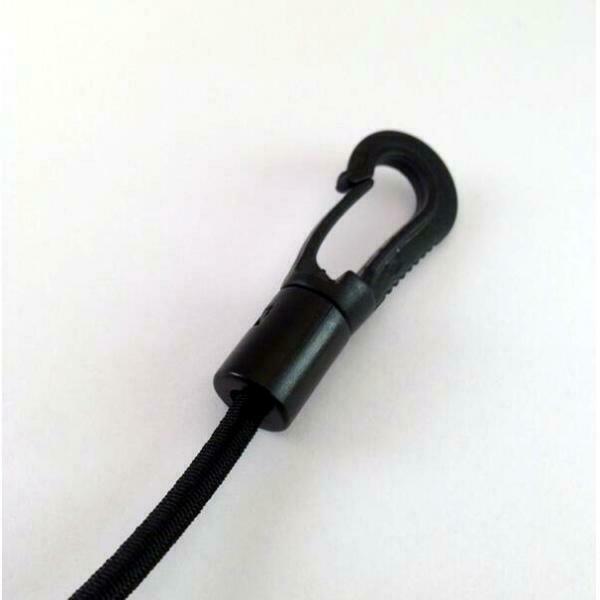 1 Pack Plastic Bungee Shock Cord Hook End for Camping Exercise Boat Kayak Canoe