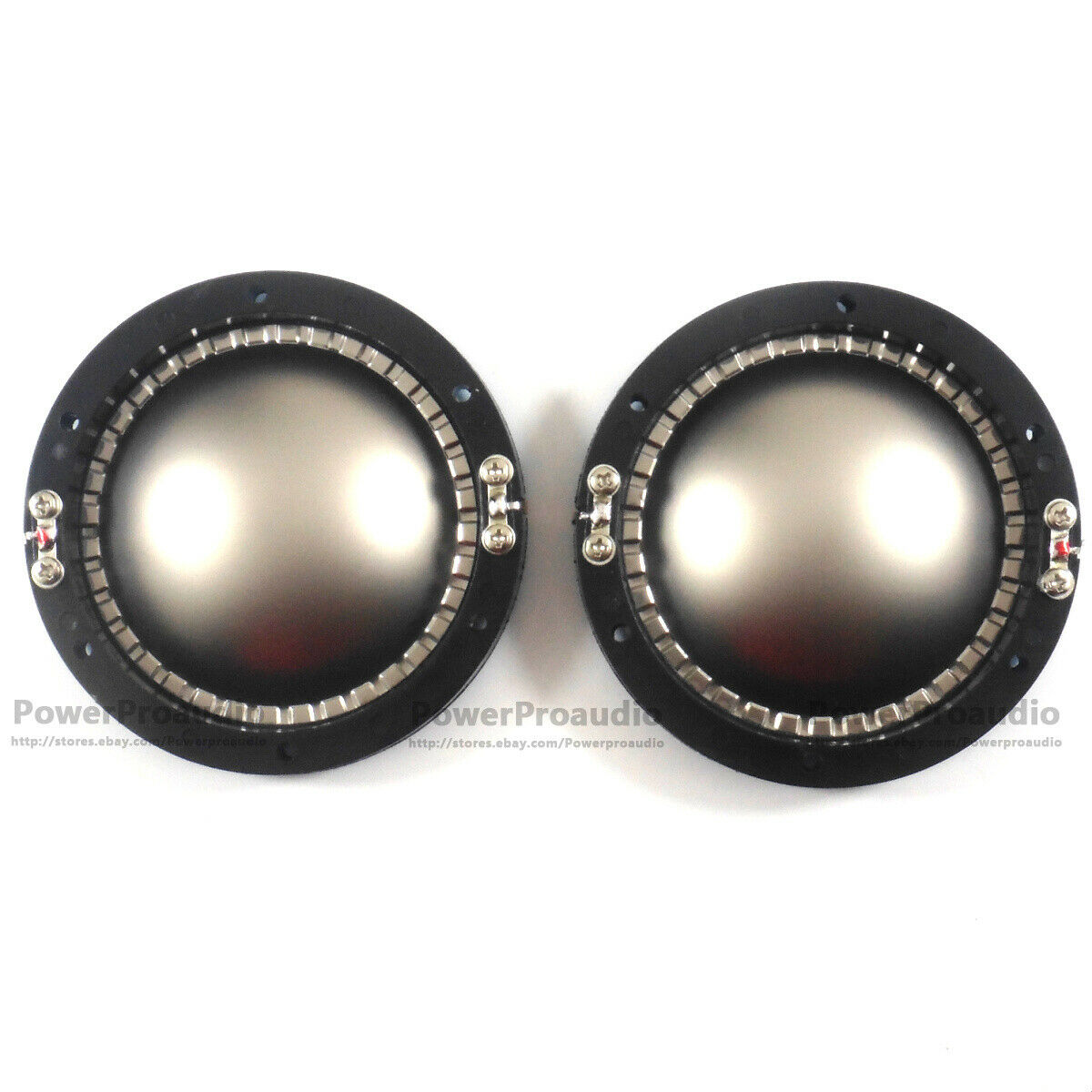 2pcs 75.5mm speaker High quality tweeters diaphragm voice coil 8 horn Flat wire