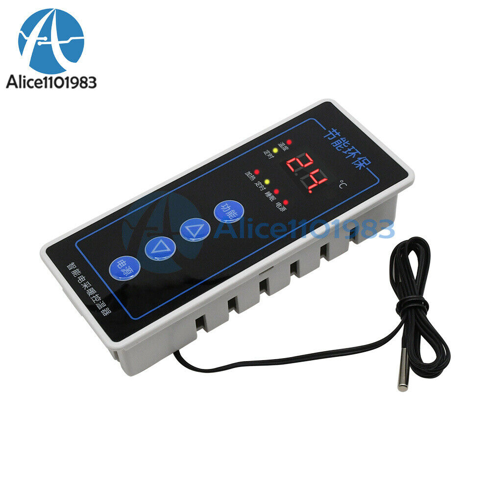 AC110-220V 2500W Intelligent Electric Heating Thermostat Infrared Remote Control