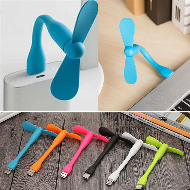 Travel Mini USB Cooling Fan Gadget Charge For All Power Supply USB Output.l8