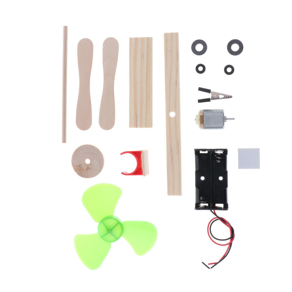 DIY Magnetic Suspension Fan Educational Physical Science Toys for Kids
