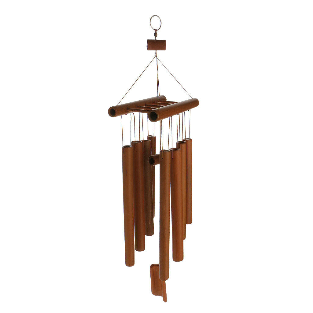 2 Pieces / Set Bamboo Wind Chimes Bells, Lucky Fengshui Ornaments, Unique Gifts