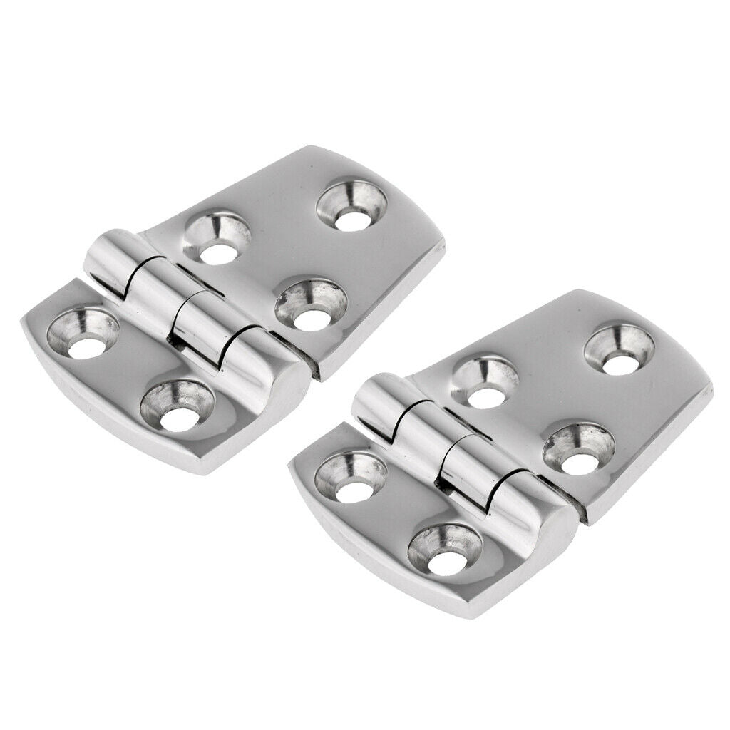 1 Pair Marine 316 Stainless Steel Short Side Door Hinge for Boats Caravan RV