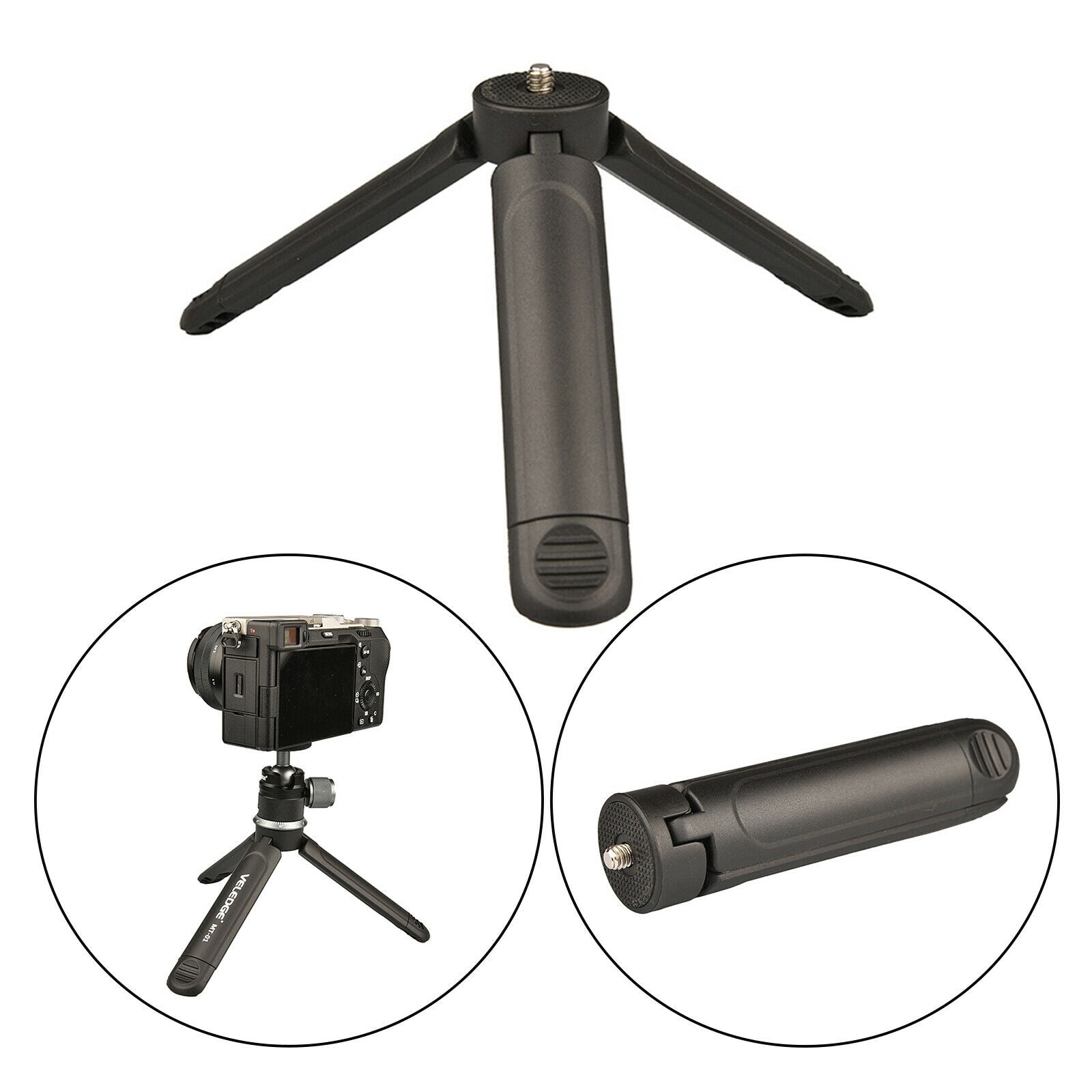 Extendable Mini Table Two-Stage Tabletop Tripod Camera Mini Vlog Tripod
