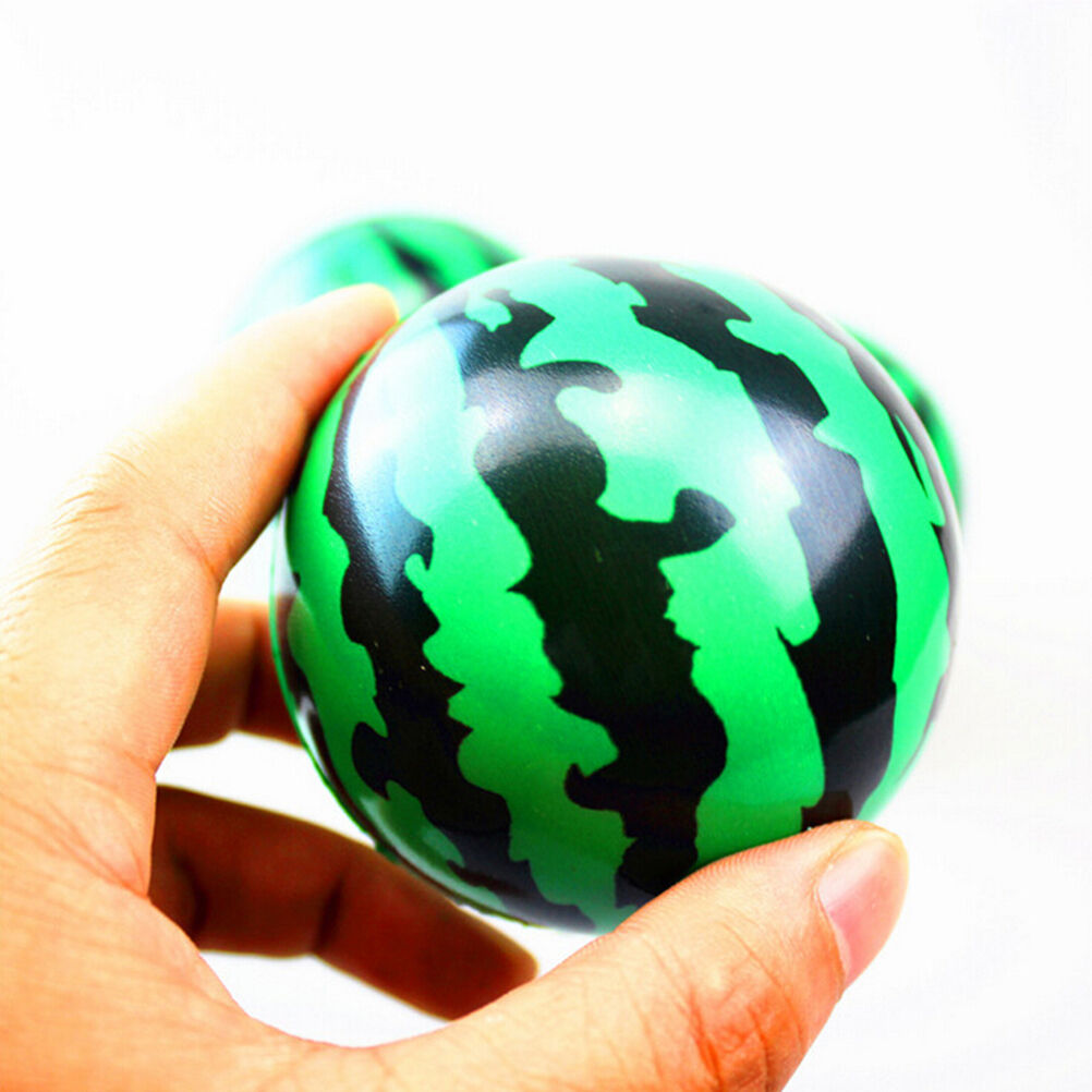 Watermelon Shaped Hand Wrist Exercise Stress Relief Squeeze Soft Foam Ball BD Tt