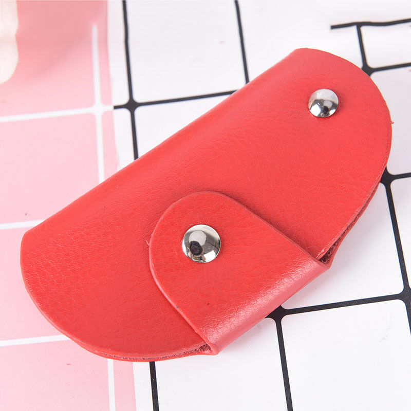 cowhide leather car key bag wallet multi function case housekeeper holderBDAU