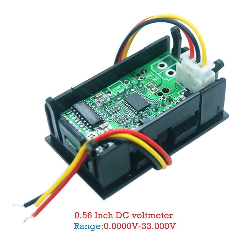 Digital 0.36inch LED Display 5 Bits DC 0-33.000V Voltmeter Voltage Meter @